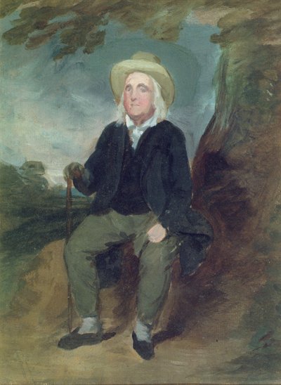 Jeremy Bentham in an Imaginary Landscape, 1835 by George Frederick Watts